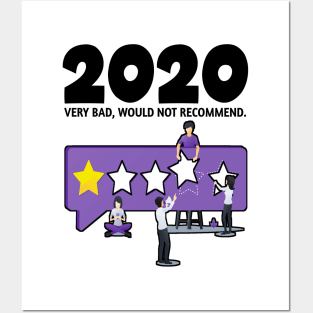 2020 Very Bad Would Not Recommend Posters and Art